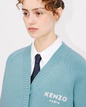 'KENZO Pop' embroidered cardigan in wool and cotton
