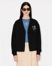 'KENZO Jungle Flower' embroidered cardigan in wool