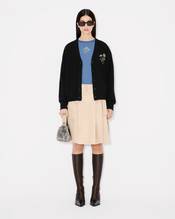 'KENZO Jungle Flower' embroidered cardigan in wool