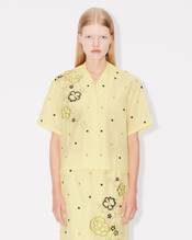 'KENZO Peonies' embroidered hawaiian shirt