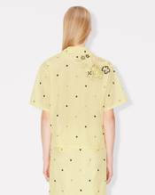 'KENZO Peonies' embroidered hawaiian shirt
