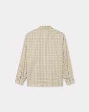 KENZO Weave' dropped shoulder shirt in mixed twill cotton