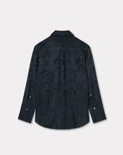 KENZO Peonies' shirt in mixed silk