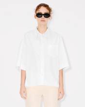 Oversized shirt in cotton
