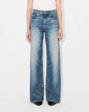 AYAME wide jeans in stretch japanese denim