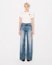AYAME wide jeans in stretch japanese denim