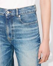 AYAME wide jeans in stretch japanese denim