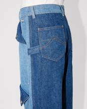 Multipocket cargo jeans in japanese denim