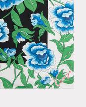'KENZO Ponies' silk square