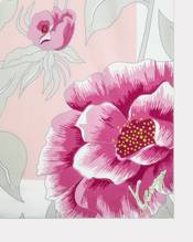 'KENZO Peonies' square in light cotton