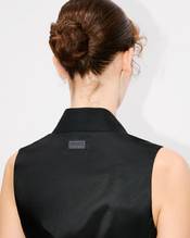 'KENZO Paris Jungle' embroidered kimono waistcoat in virgin wool and satin