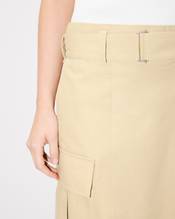 Cargo knee skirt in cotton ripstop