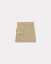 Cargo knee skirt in cotton ripstop