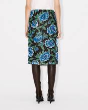 'KENZO Peonies' skirt