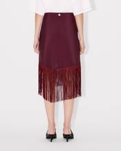 Fringed skirt