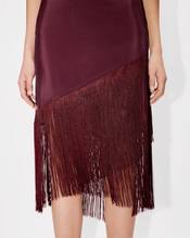 Fringed skirt