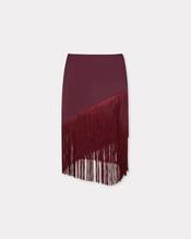 Fringed skirt