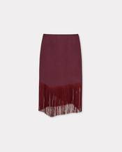 Fringed skirt
