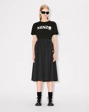 'Boke Flower 2.0' midi skirt in technical cotton