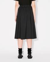 'Boke Flower 2.0' midi skirt in technical cotton