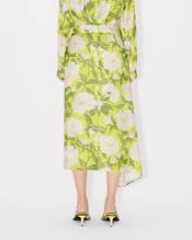'KENZO Peonies' midi skirt