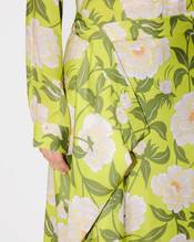 'KENZO Peonies' midi skirt