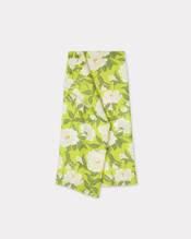 'KENZO Peonies' midi skirt