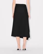 Midi skirt in virgin wool