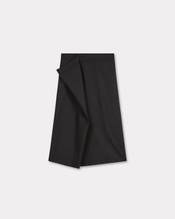 Midi skirt in virgin wool
