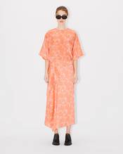 'KENZO Jungle Flower' midi skirt in silk
