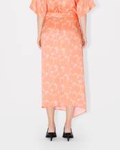 'KENZO Jungle Flower' midi skirt in silk