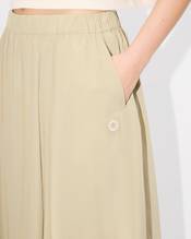 'Boke Flower 2.0' midi skirt in technical cotton