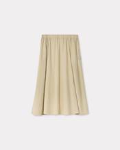 'Boke Flower 2.0' midi skirt in technical cotton