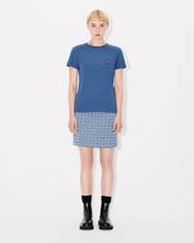 'KENZO Weave' embroidered mini skirt