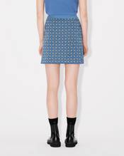 'KENZO Weave' embroidered mini skirt