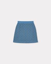 'KENZO Weave' embroidered mini skirt