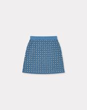 'KENZO Weave' embroidered mini skirt