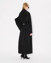 Long trench with kimono sleeves