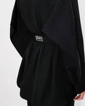 Short trench with kimono sleeves