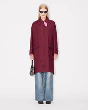 Cocoon coat in Machintosh Technical Fabric