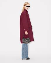 Cocoon coat in Machintosh Technical Fabric