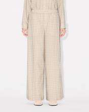 KENZO Weave' pyjama pants in mixed twill cotton