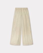 KENZO Weave' pyjama pants in mixed twill cotton