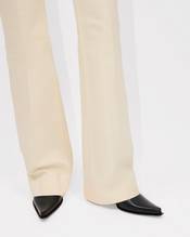 Flared pants in cotton