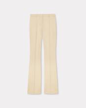 Flared pants in cotton