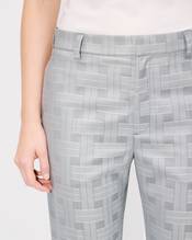 'KENZO Weave' flared pants in jacquard wool