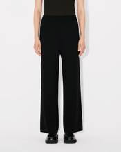 'KENZO Pop' embroidered straight pants in merino wool