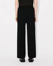 'KENZO Pop' embroidered straight pants in merino wool