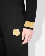 'Boke Flower' embroidered jogpants in cotton