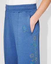 'KENZO Jungle Flower' wide leg pants in cotton